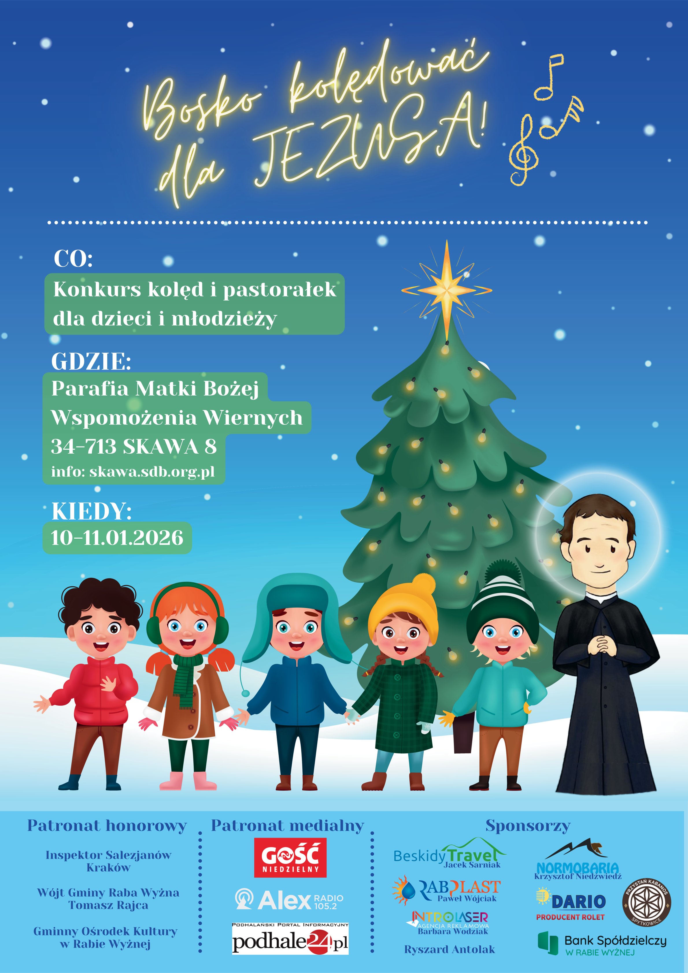Plakat, harmonogram jak w artykule