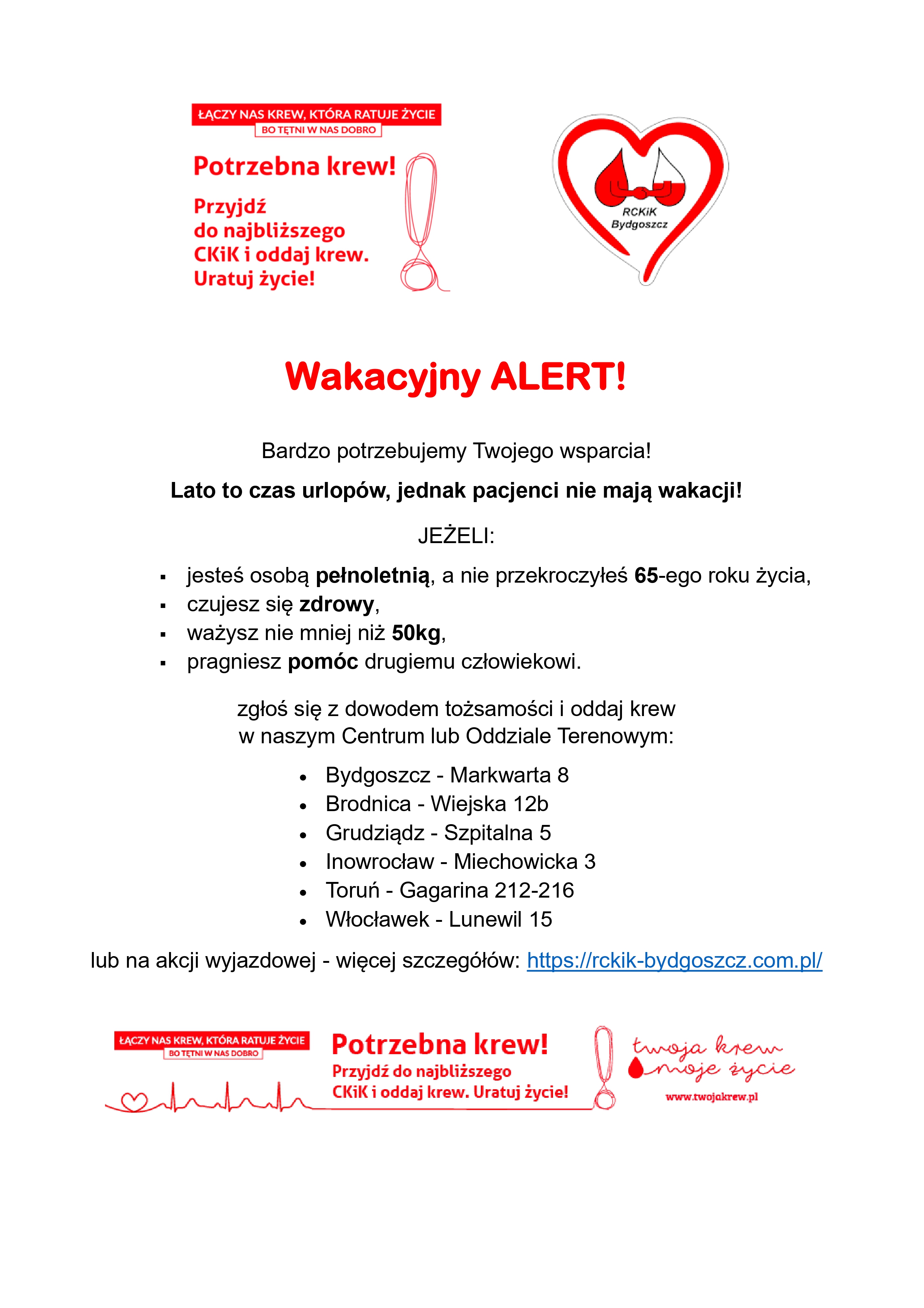Potrzebna krew!