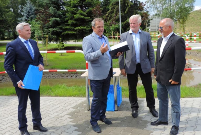 Zmodernizowana oczyszczalnia ścieków w Kaczorach