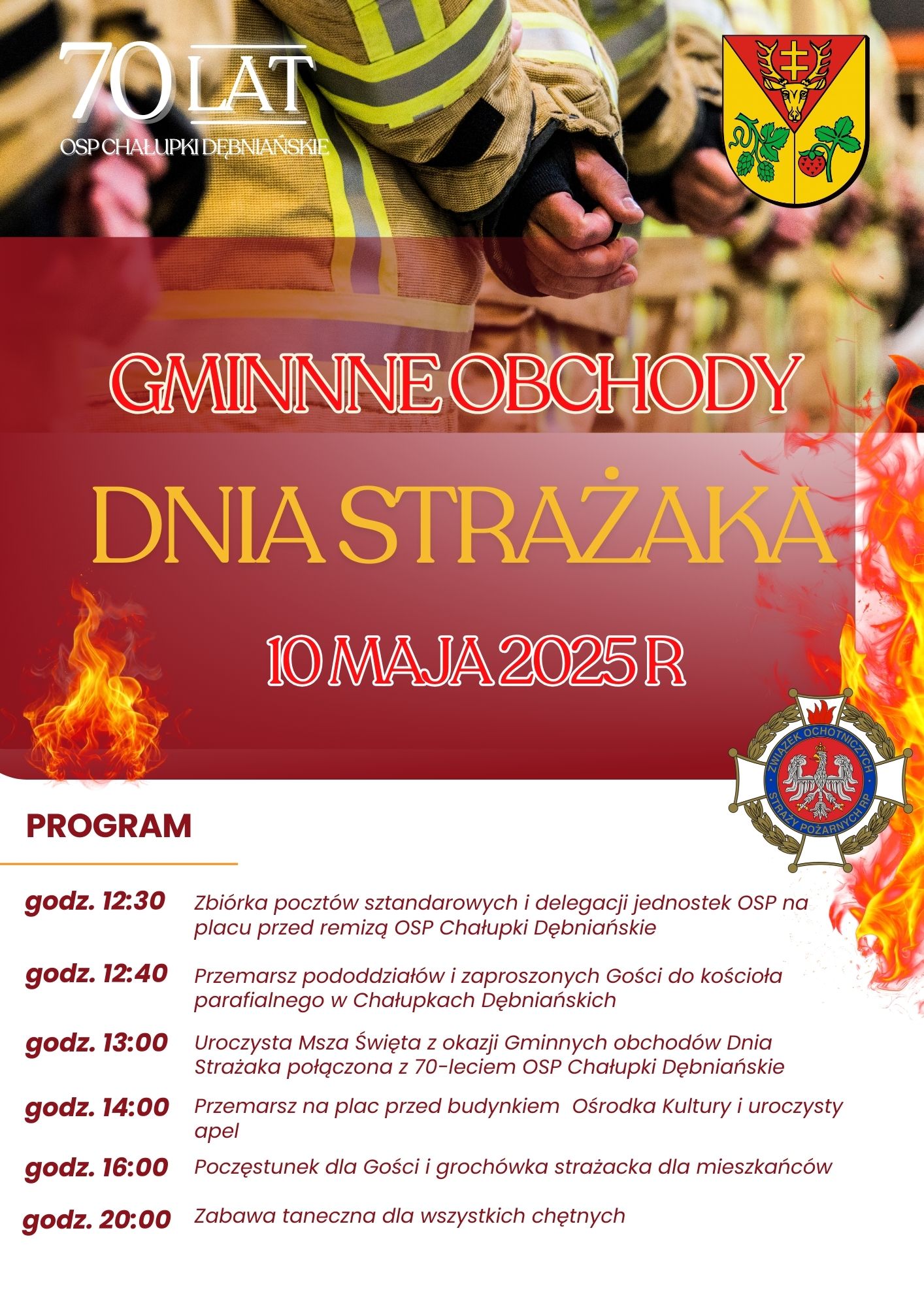 Gminne obchody Dnia Strażaka