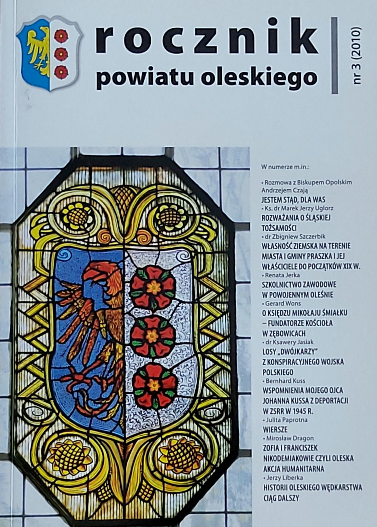 Okładka Rocznika Powiatu Oleskiego nr 3