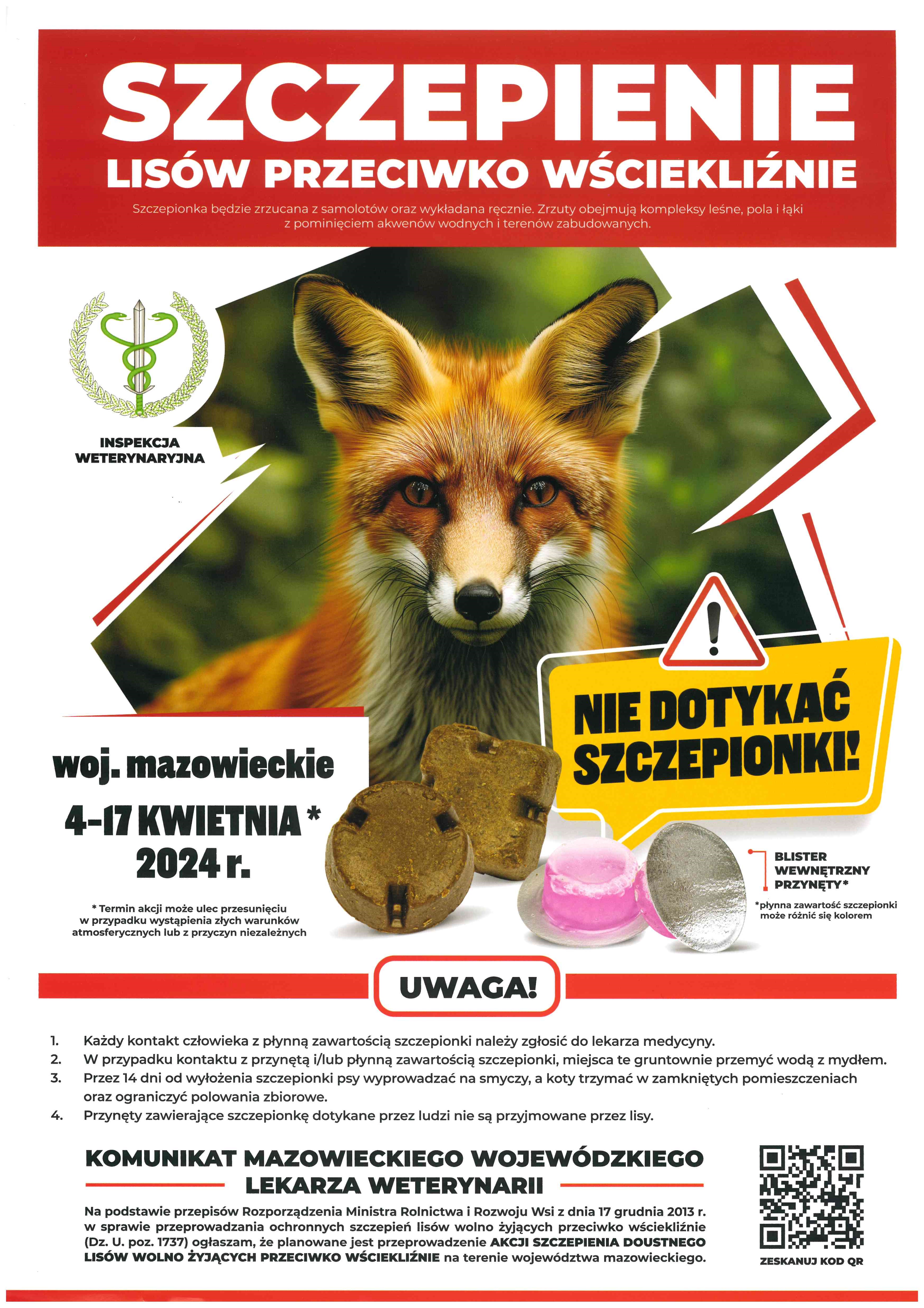 Szczepienie lisów