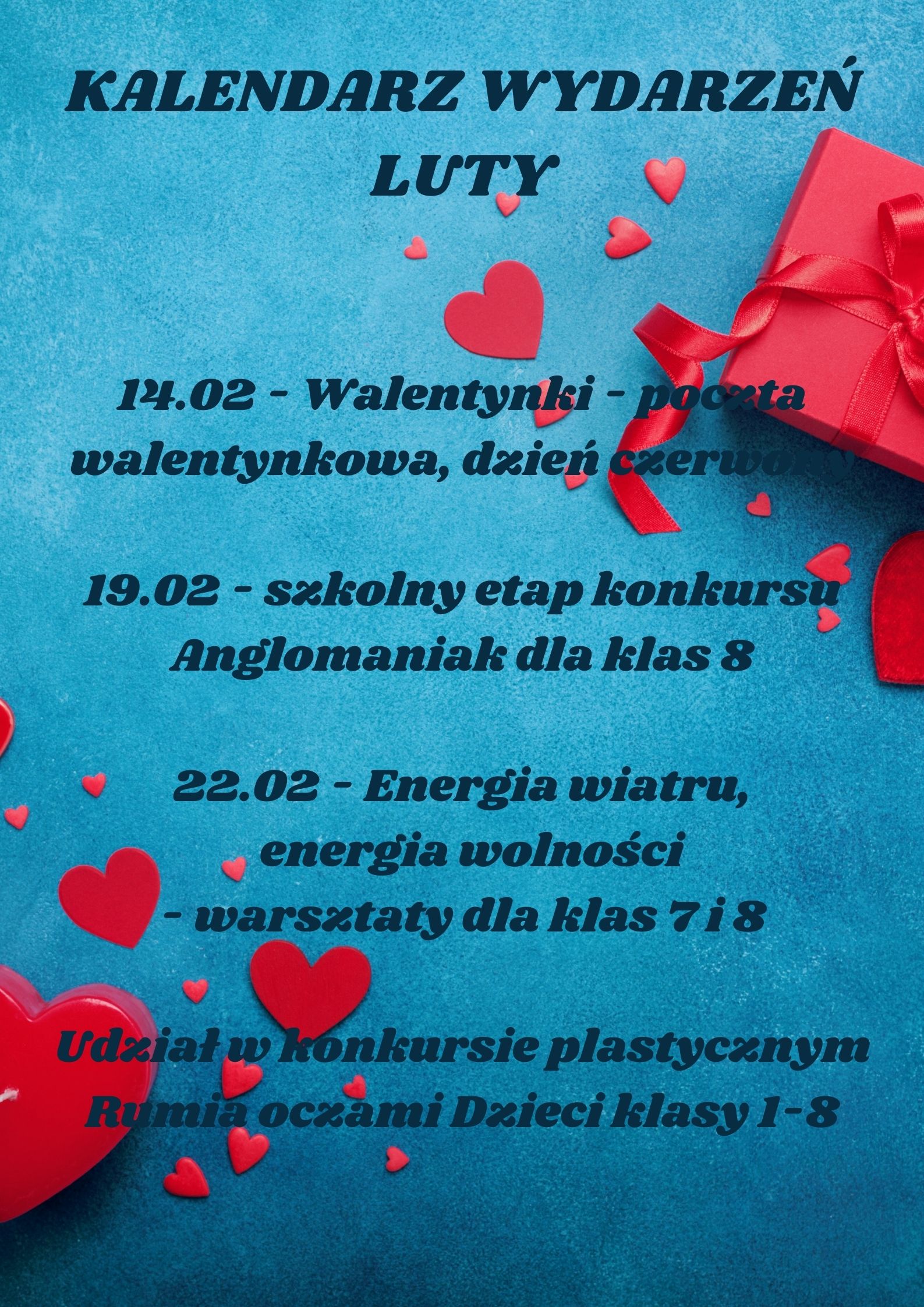 Kalendarz wydarzeń - luty