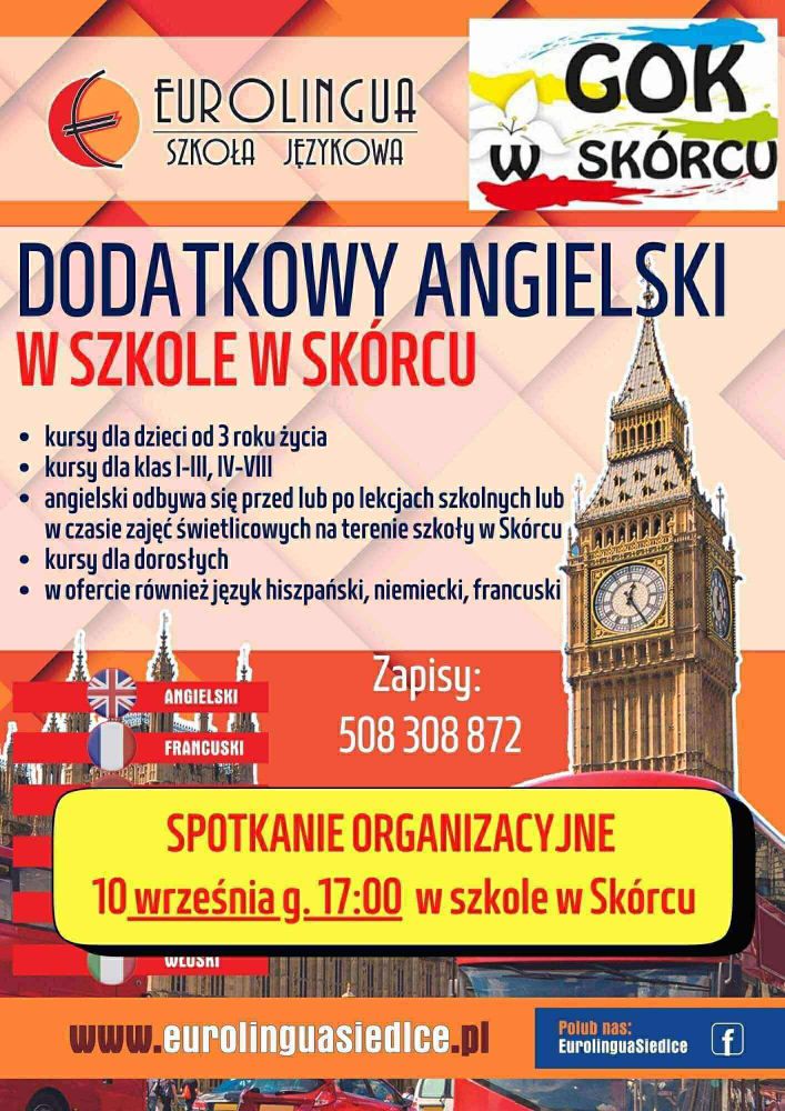 dodatkowy angielski
