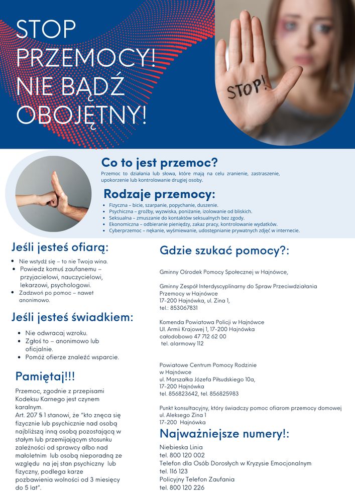 STOP PRZEMOCY