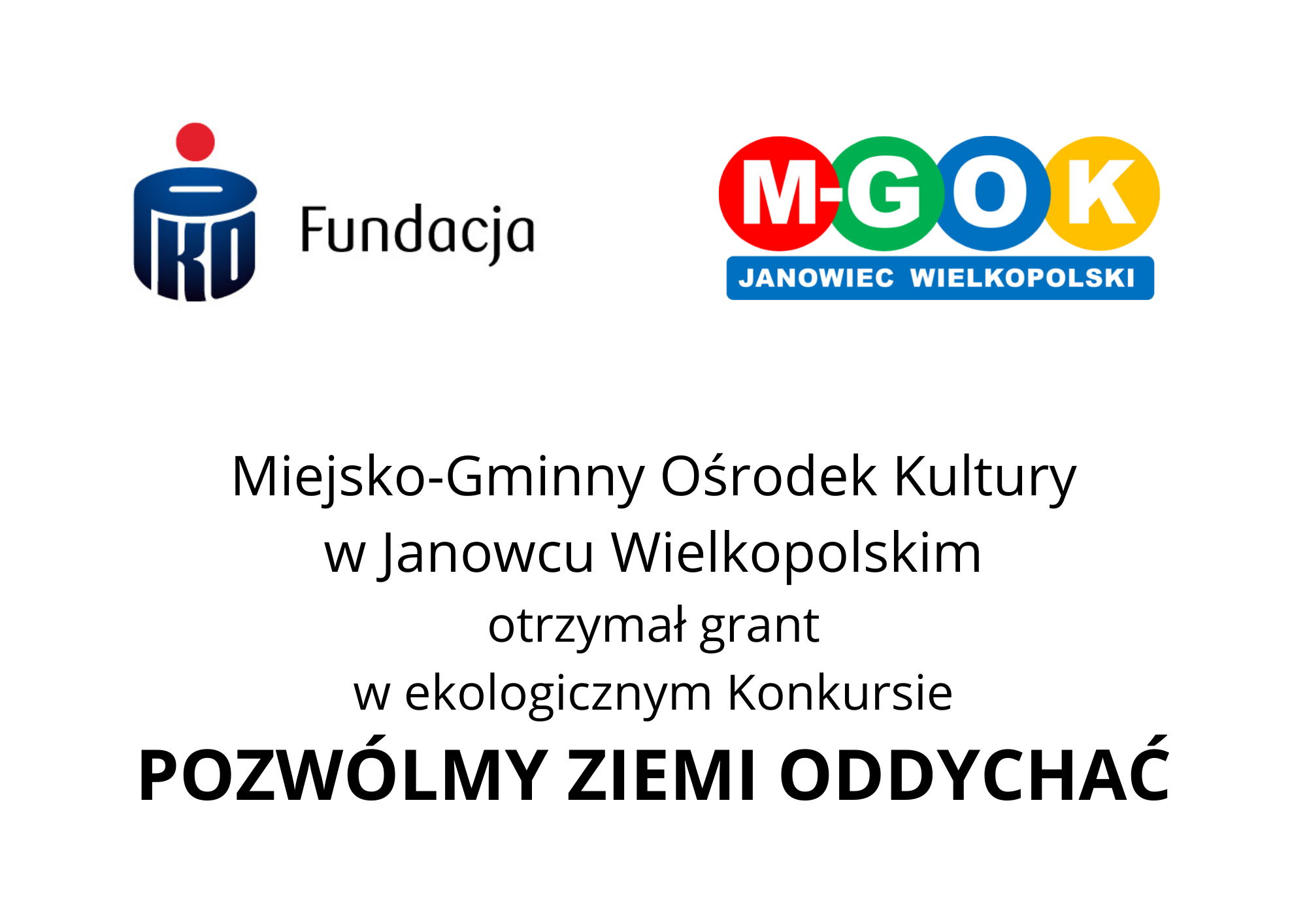 POZWÓLMY ZIEMI ODDYCHAĆ