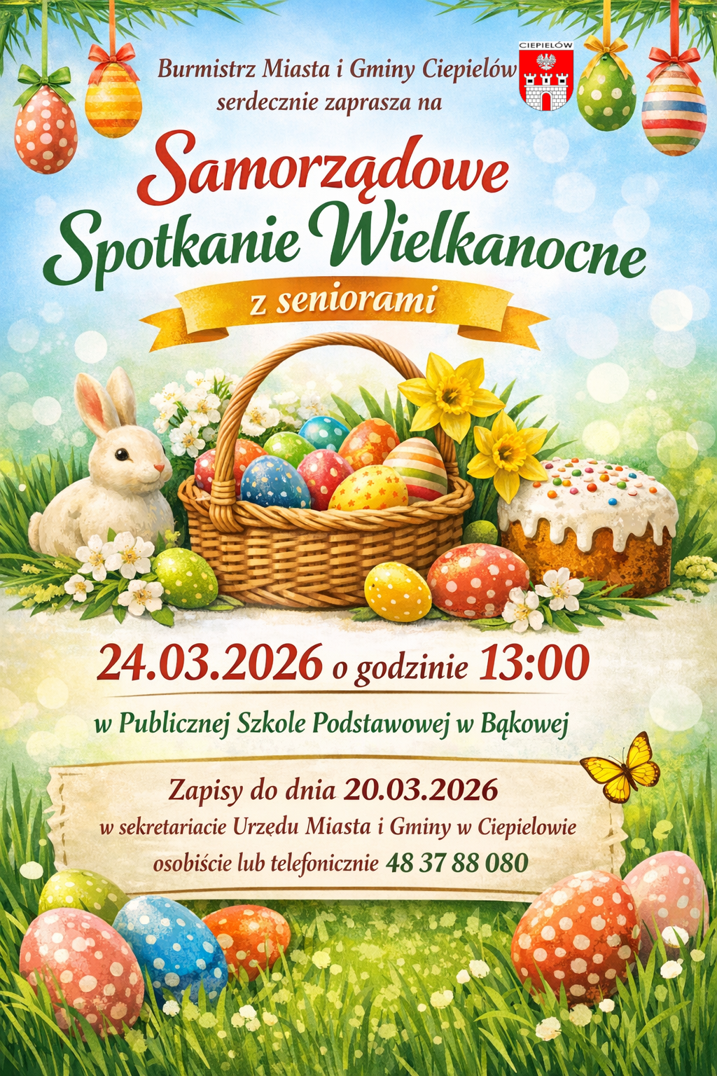 Samorządowe spotkanie wielkanocne dla seniorów