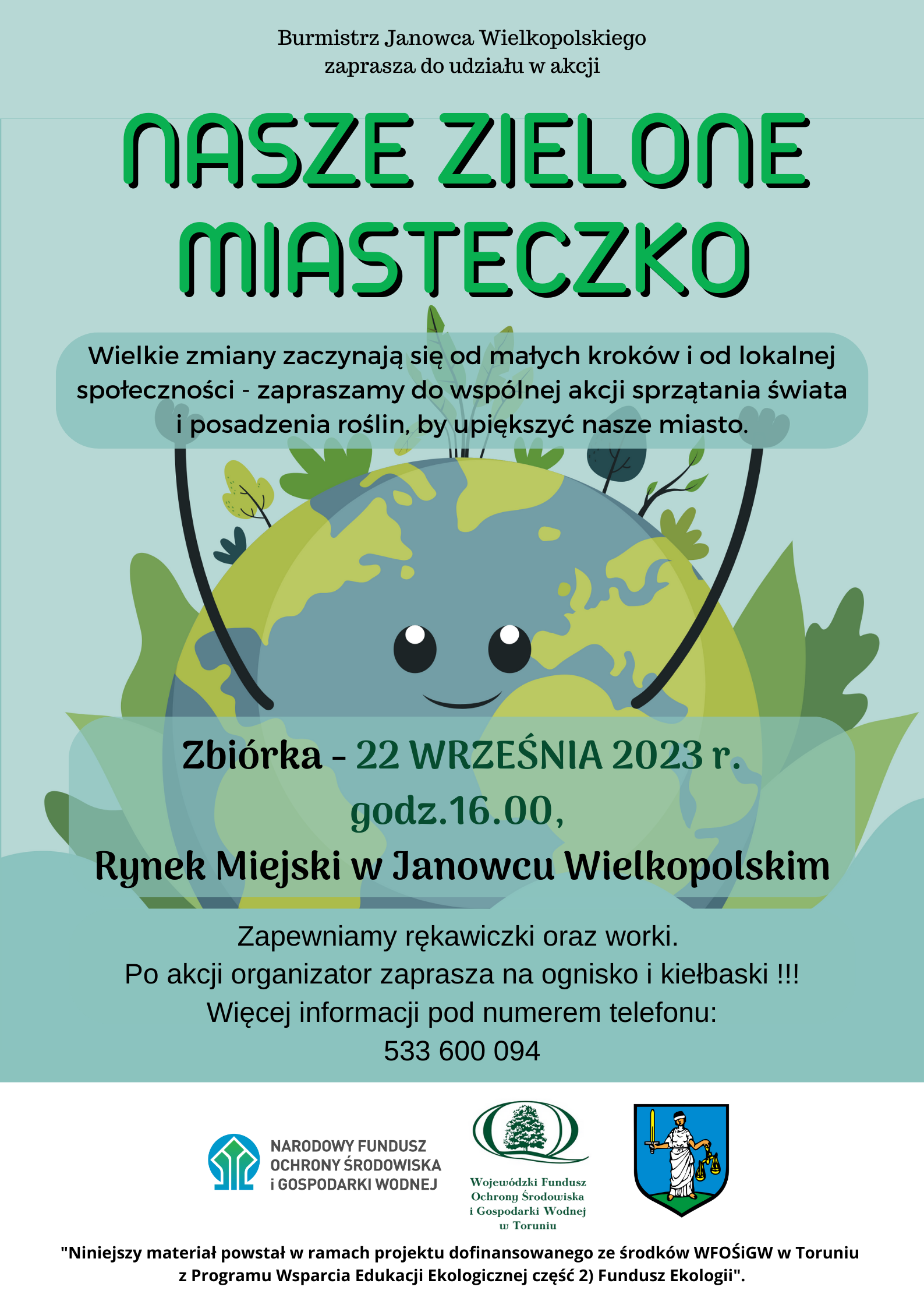 Nasze zielone miasteczko - plakat