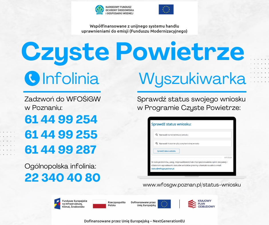 Czyste Powietrze kontakt