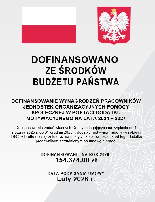 Plakat dodatek motywacyjny