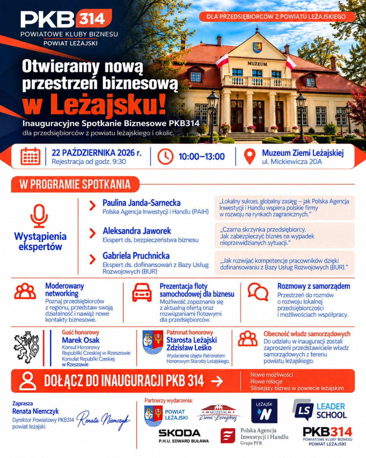 Spotkanie Biznesowe PKB 314 - Powiat Leżajski