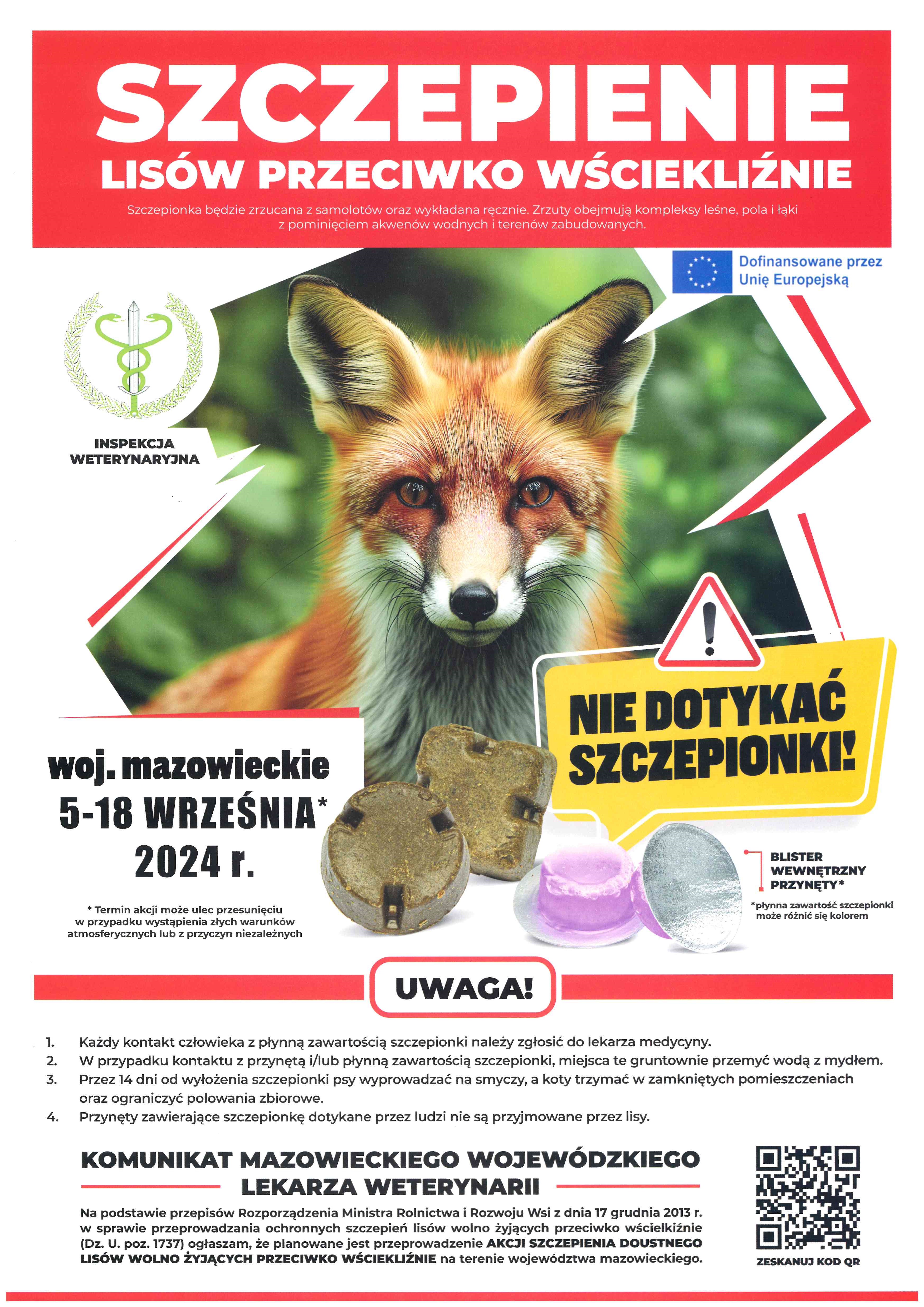 Szczepienie lisów