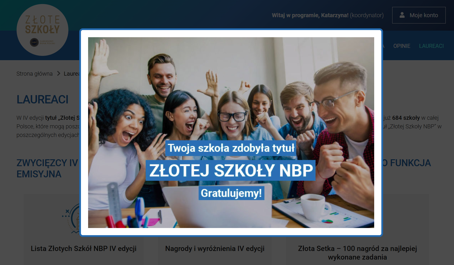Złote szkoły NBP