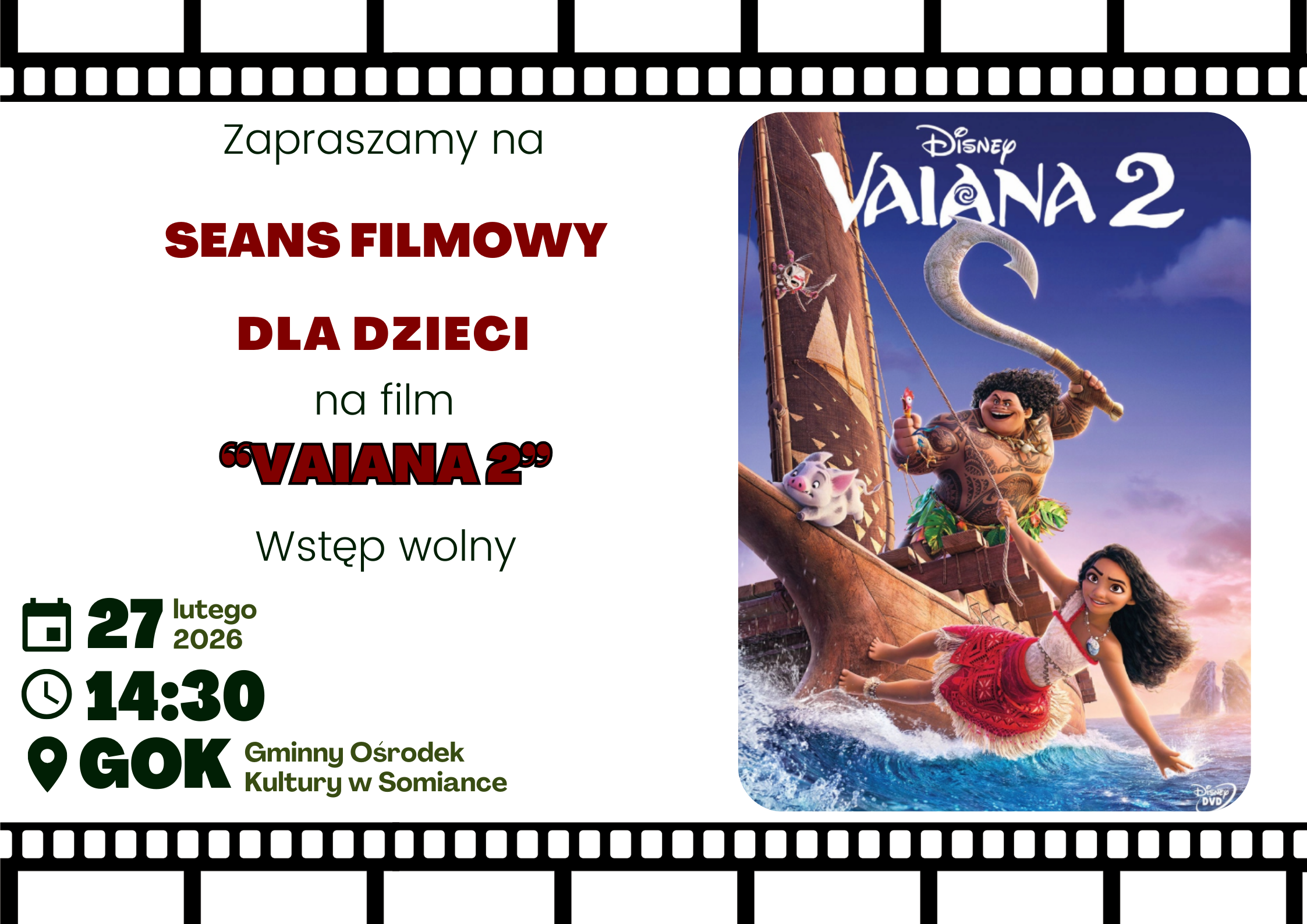 Seans Filmowy dla Dzieci 
