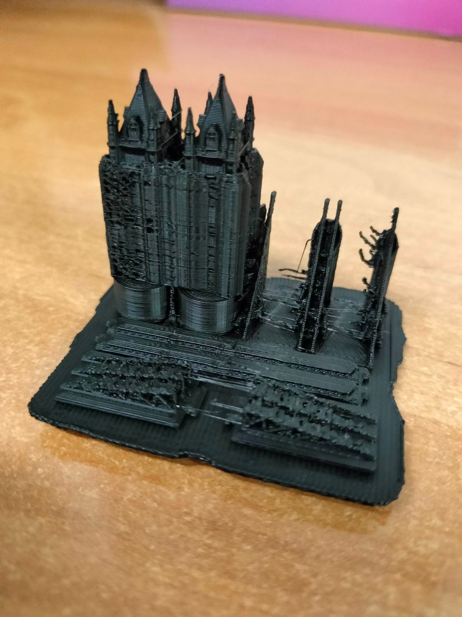 Tower Bridge wydrukowany na drukarce 3D.
