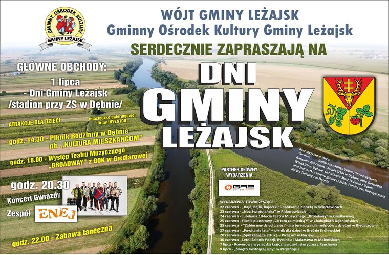 Zaproszenie na Dni Gminy Leżajsk
