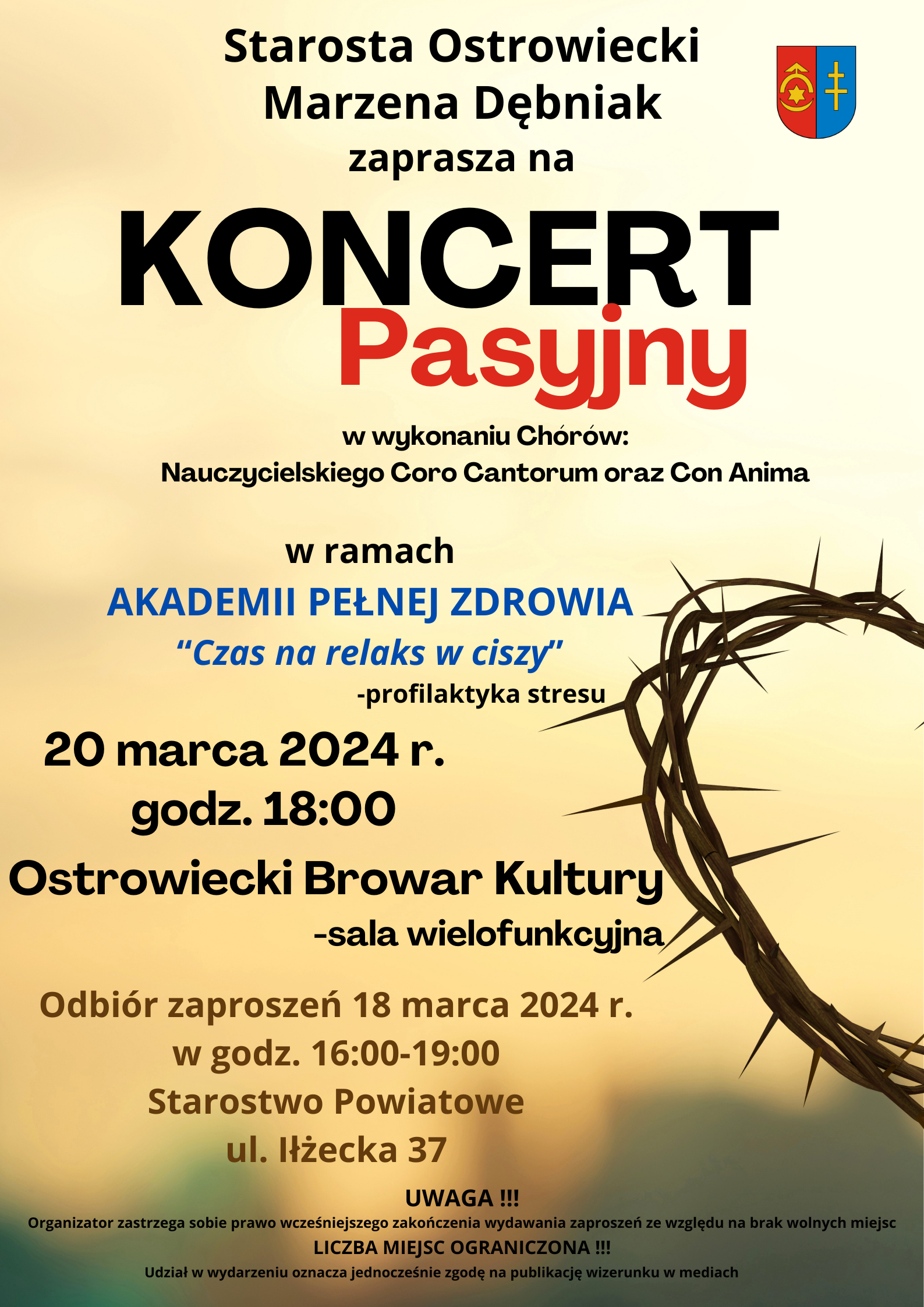 Koncerty Pasyjne w ramach Akademii Pełnej Zdrowia