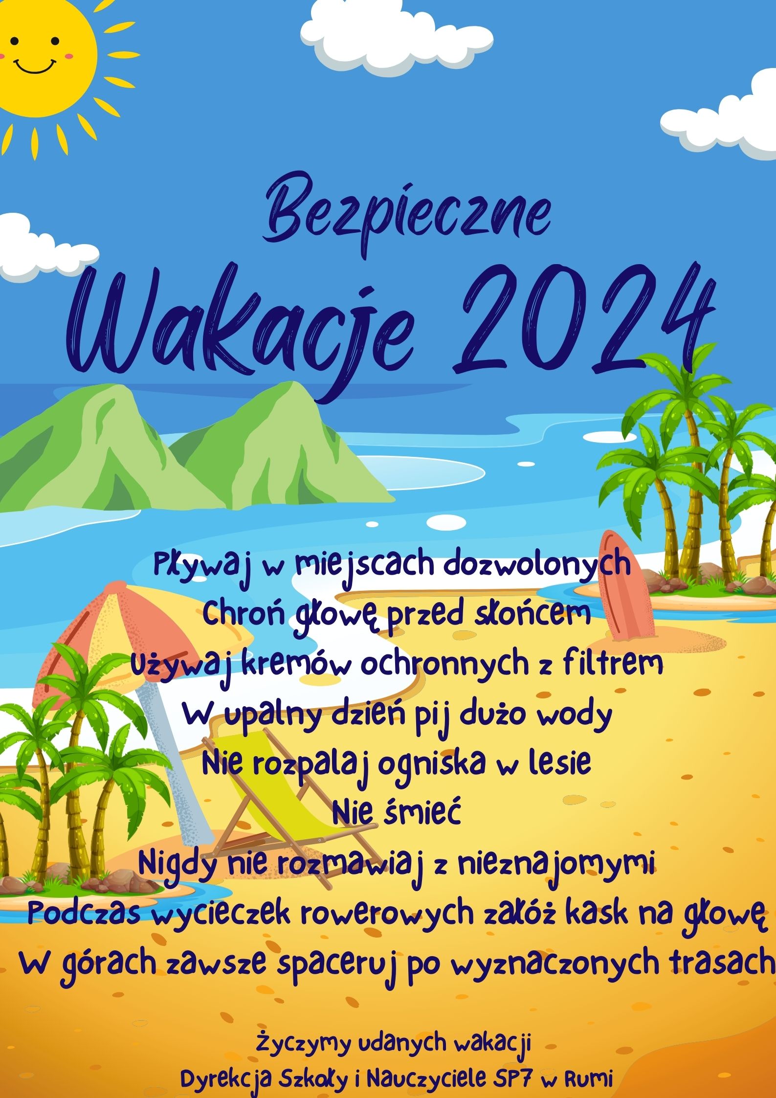 Bezpieczne wakacje