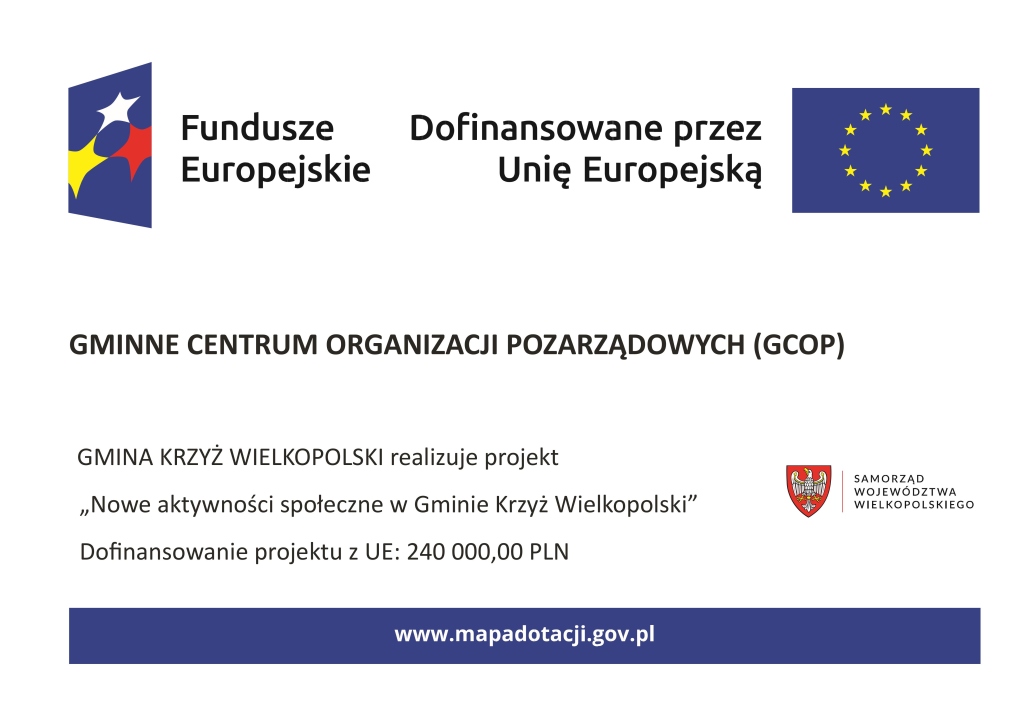 Nowe aktywności społeczne w Gminie Krzyż Wielkopolski