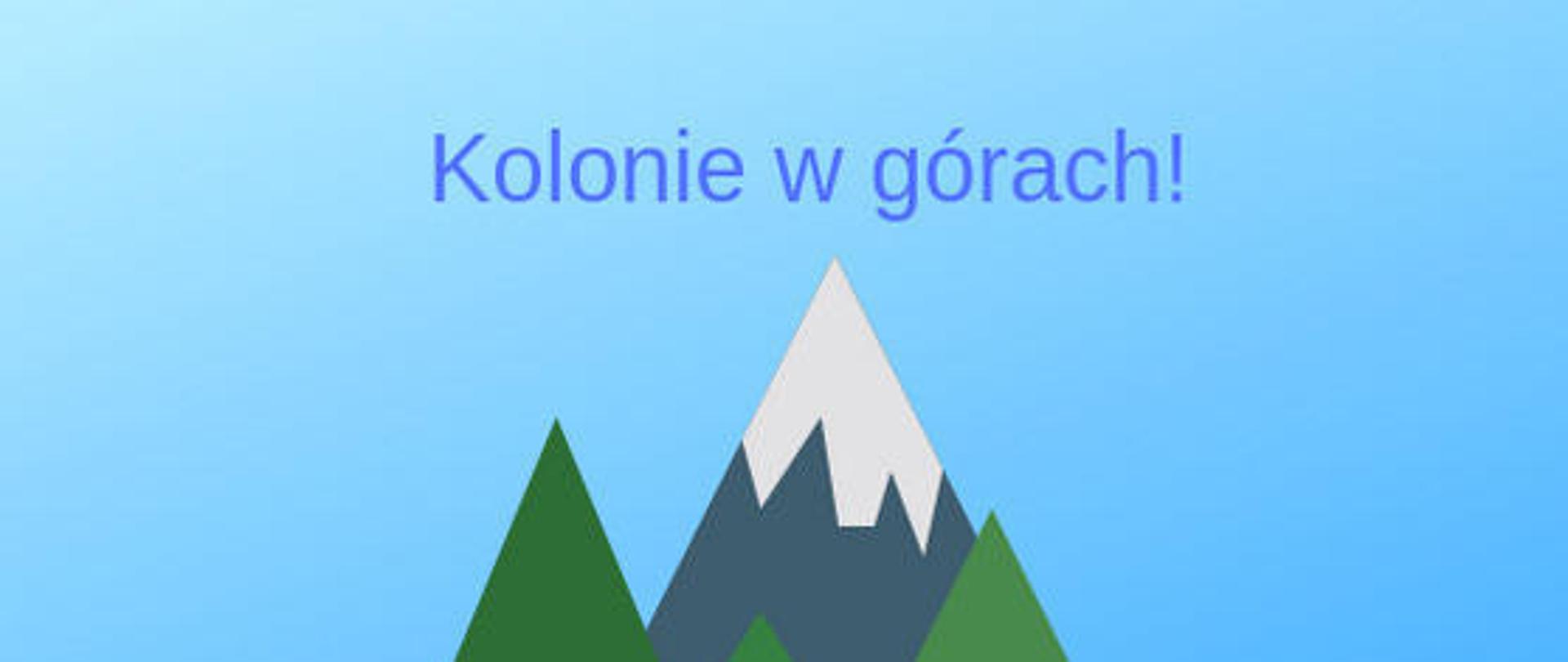 kolonie w górach