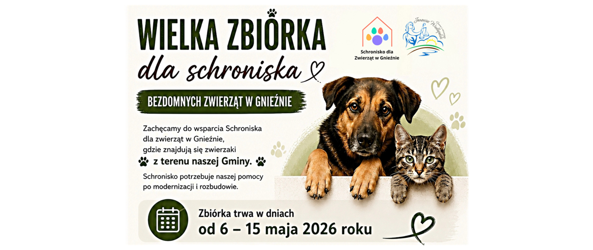 Wielka zbiórka dla schroniska