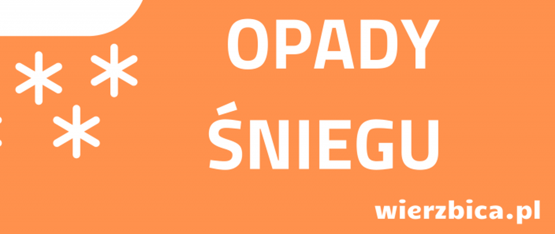 Opady Śniegu