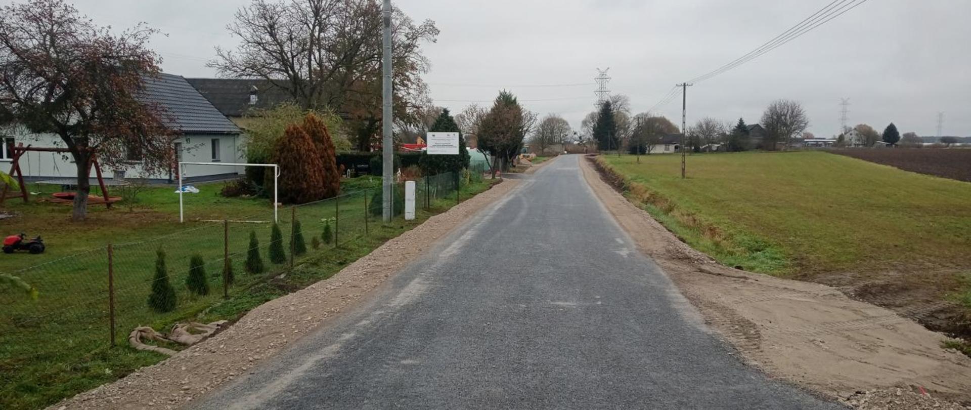 Przebudowa drogi Milcz