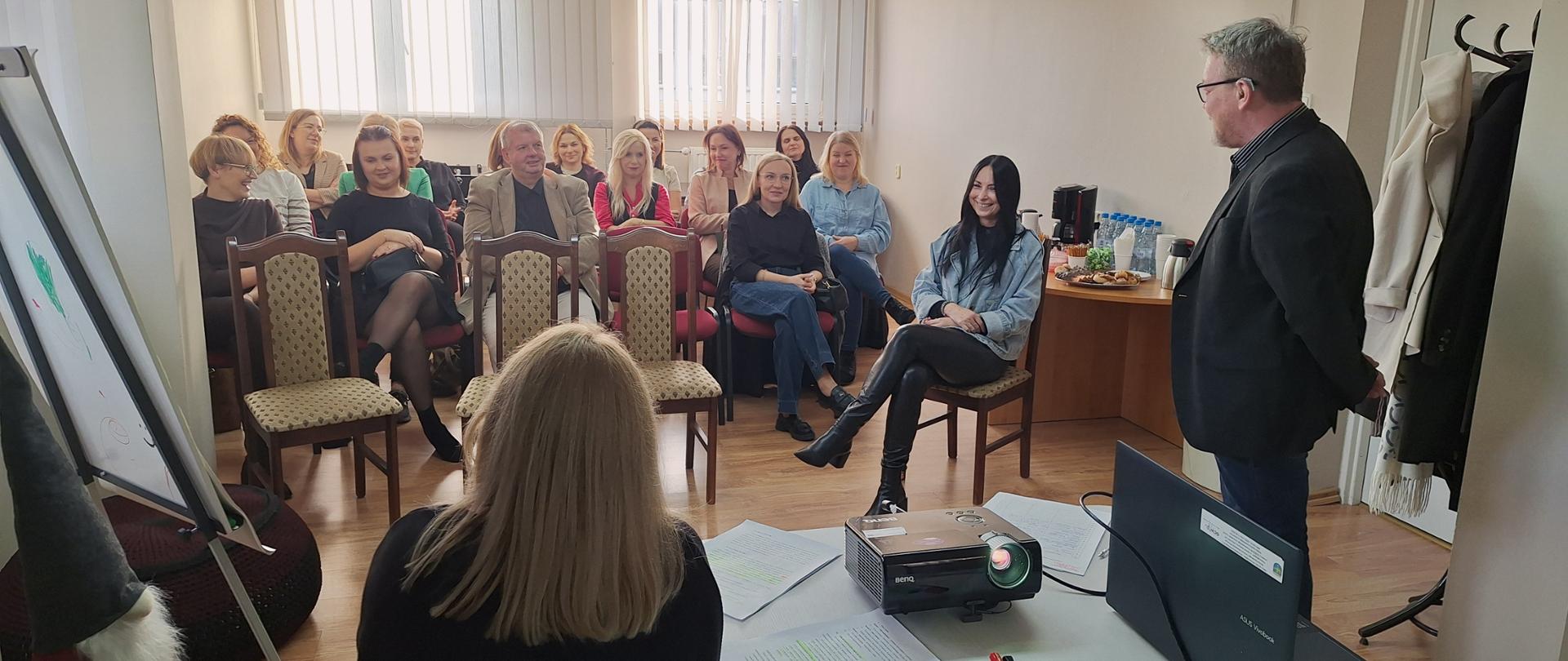 Spotkanie gminnych i miejskich ośrodków pomocy społecznej