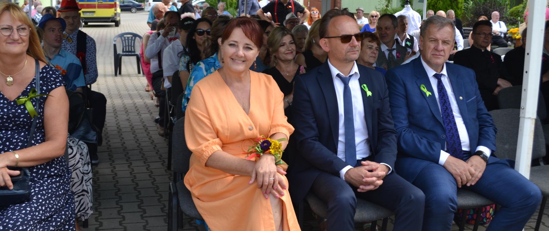 Biesiada Weselna w DPS w Brańsku z udziałem starosty bielskiego Sławomira Jerzego Snarskiego i wicestarosty Piotra Bożko