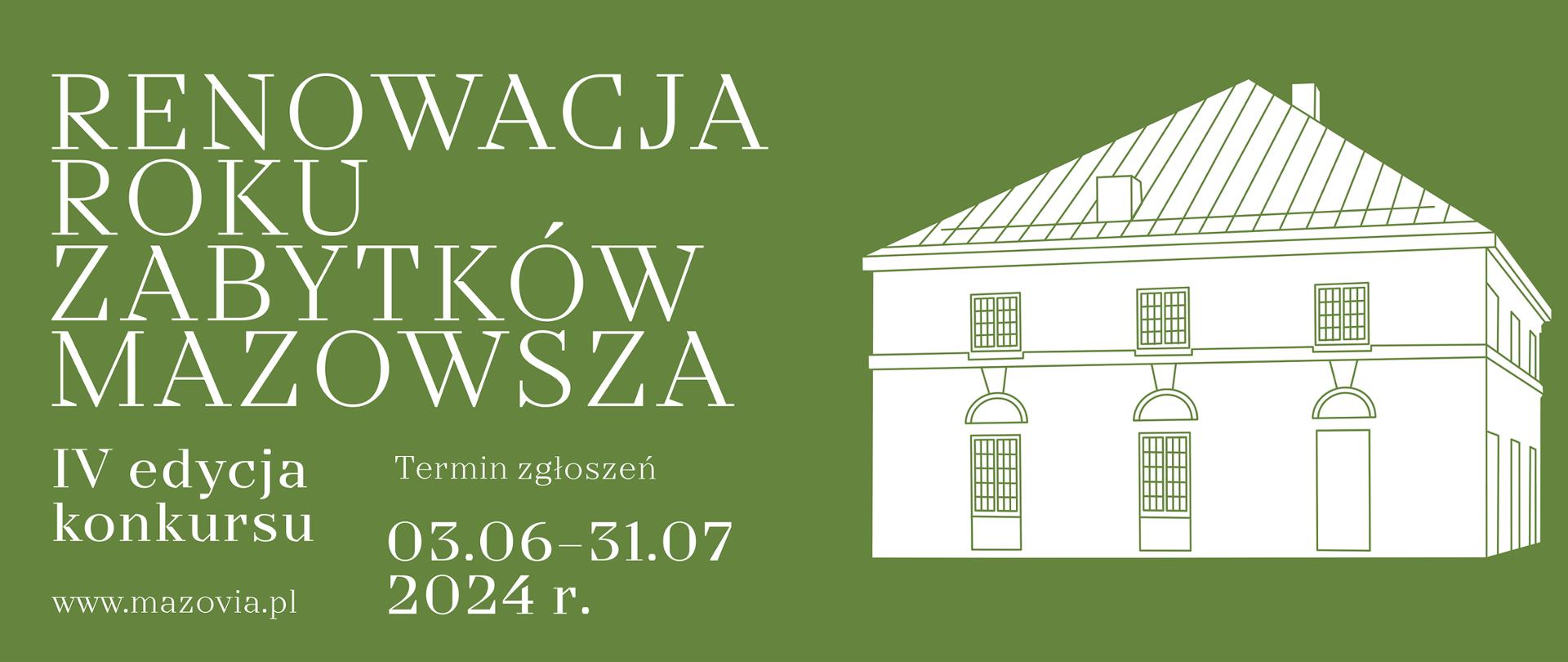 IV edycja konkursu Renowacja Roku Zabytków Mazowsza