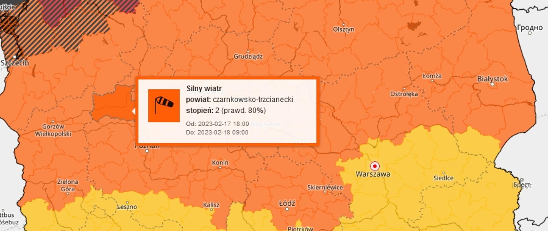 Ostrzeżenie meteo