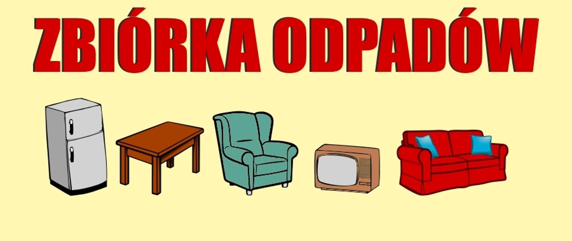 na zdjęciu zbiorka odpadów