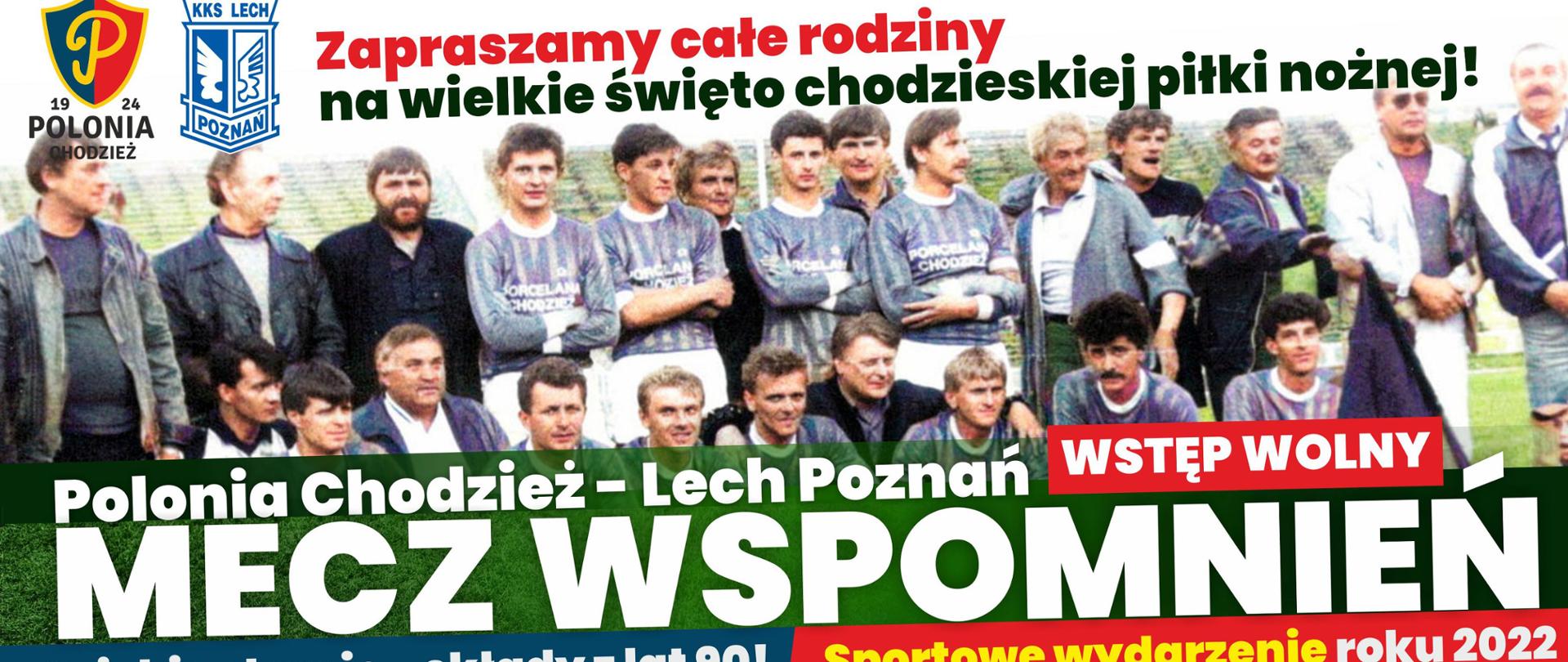 Mecz wspomnień - plakat