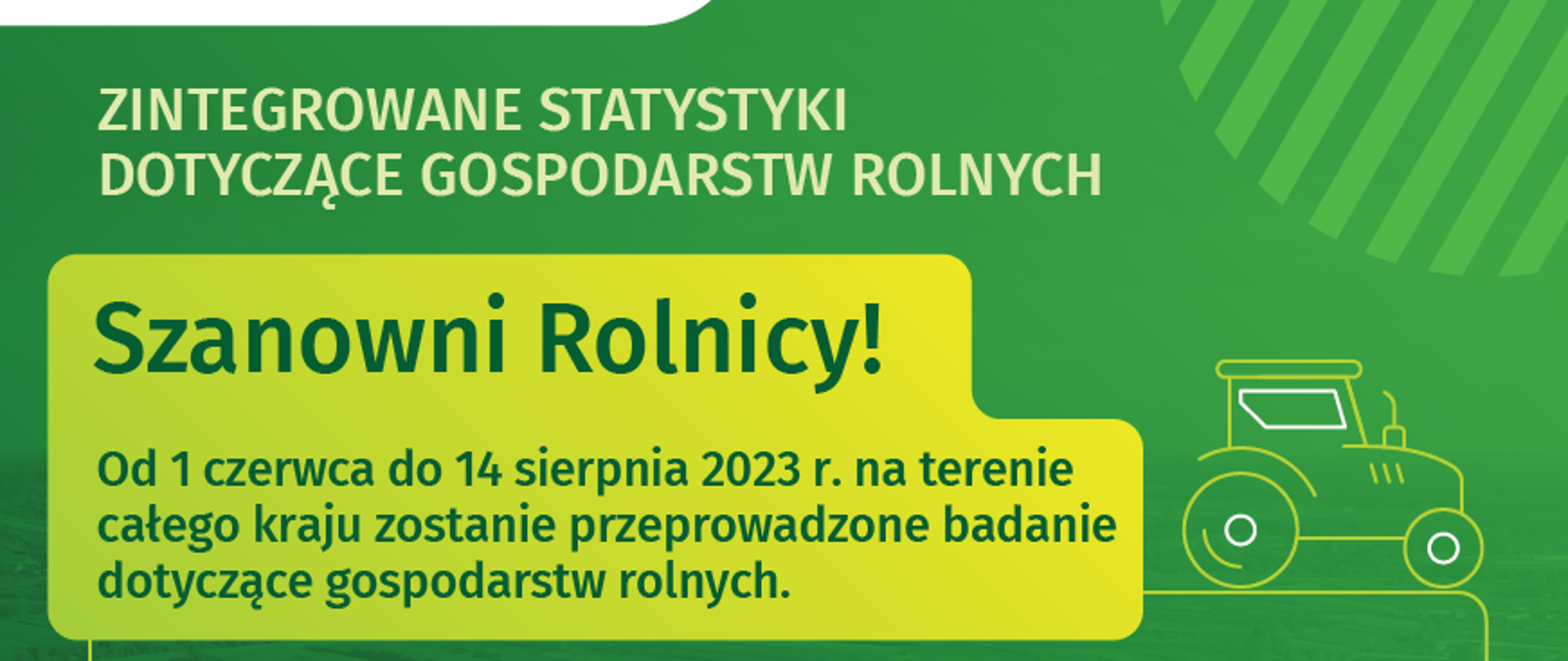 Zintegrowane statystyki dotyczące gospodarstw rolnych