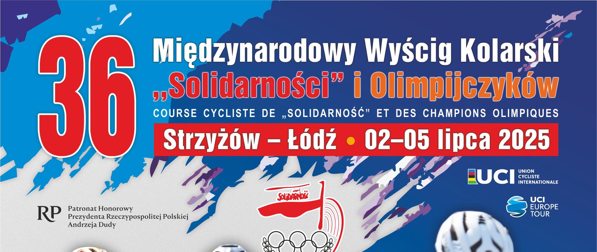 Wyścig kolarski 2025 r. plakat