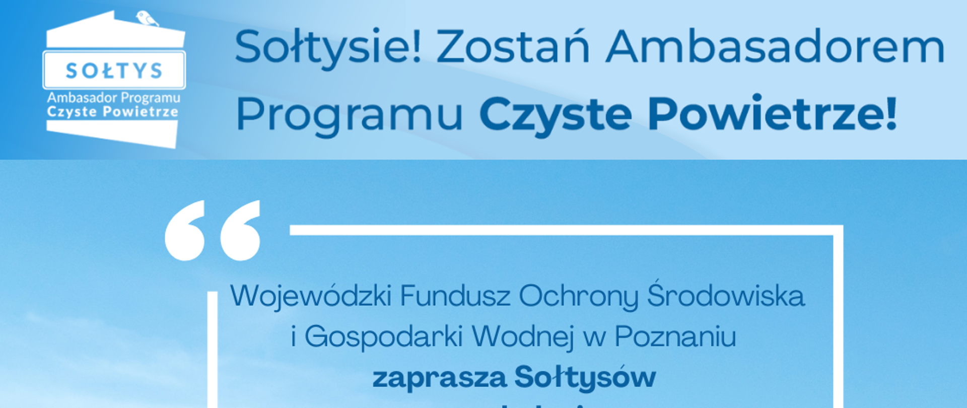 Szkolenie z programu priorytetowego "Czyste Powietrze"