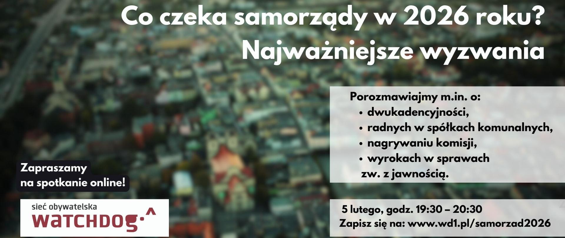 Co czeka samorządy w 2026 roku? Najważniejsze wyzwania
