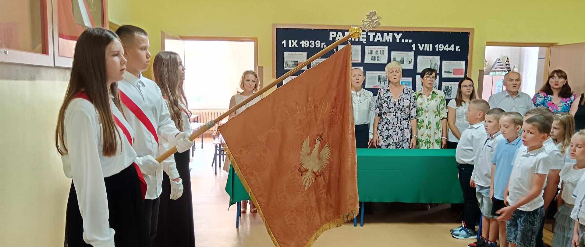 Rozpoczęcie roku szkolnego w ZSP Łączany