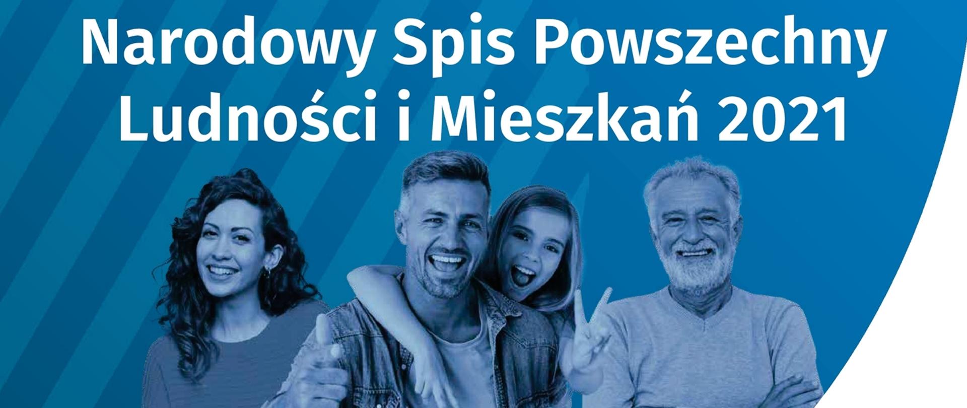 Informacja o Narodowym Spisie Powszechny Ludności i Mieszkań - logo