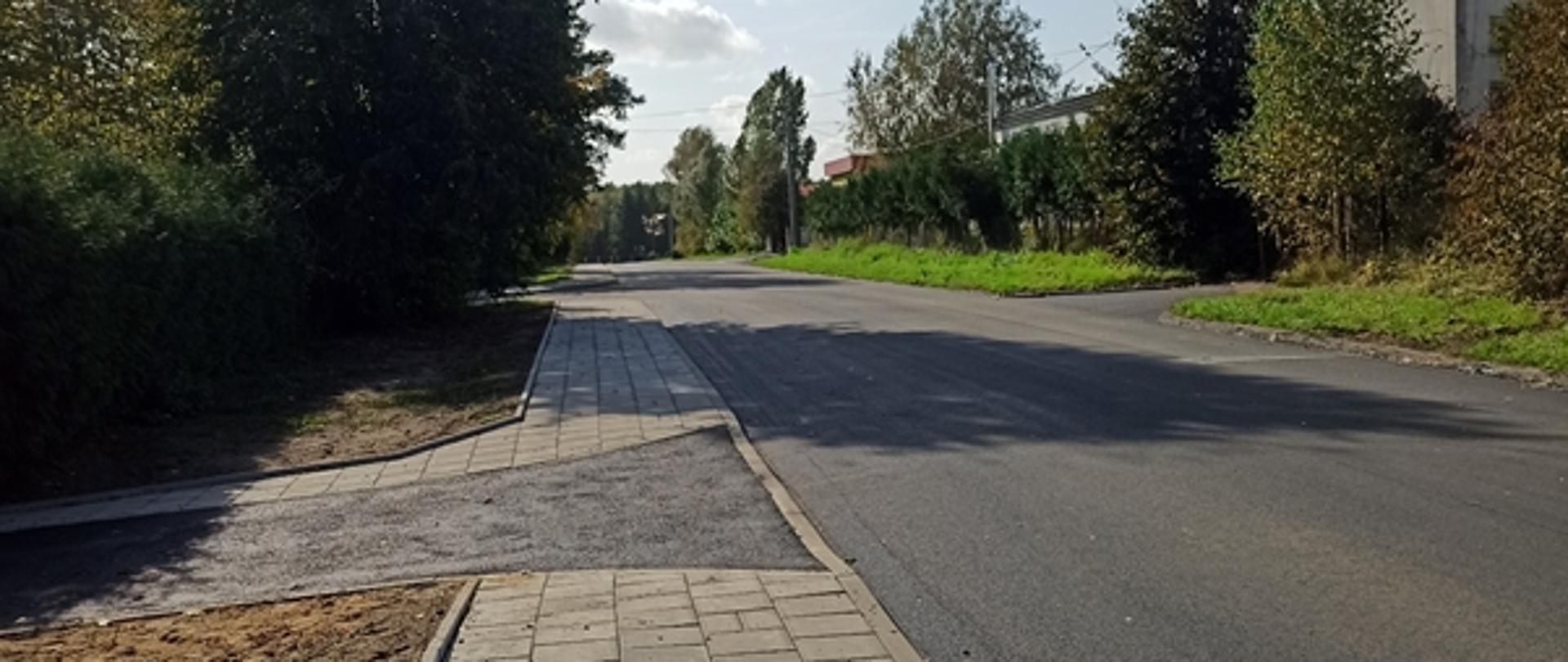Ulica Elizy Orzeszkowej w Orli po remoncie