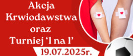 Akcja Krwiodawstwa plakat