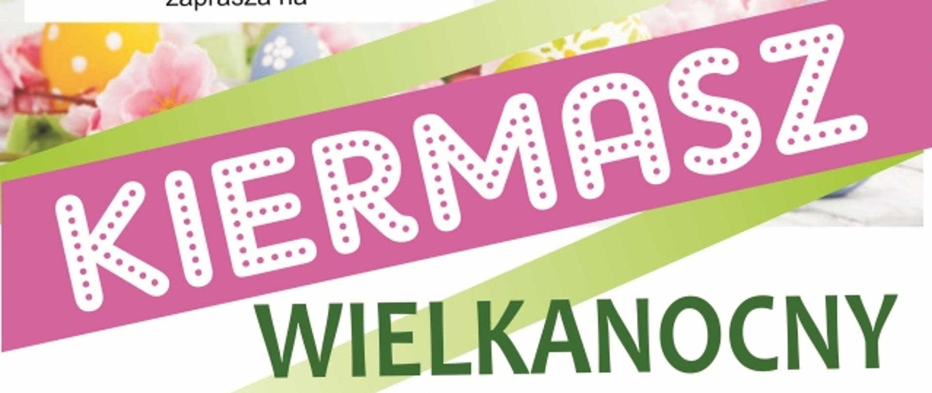 Kiermasz Wielkanocny - plakat