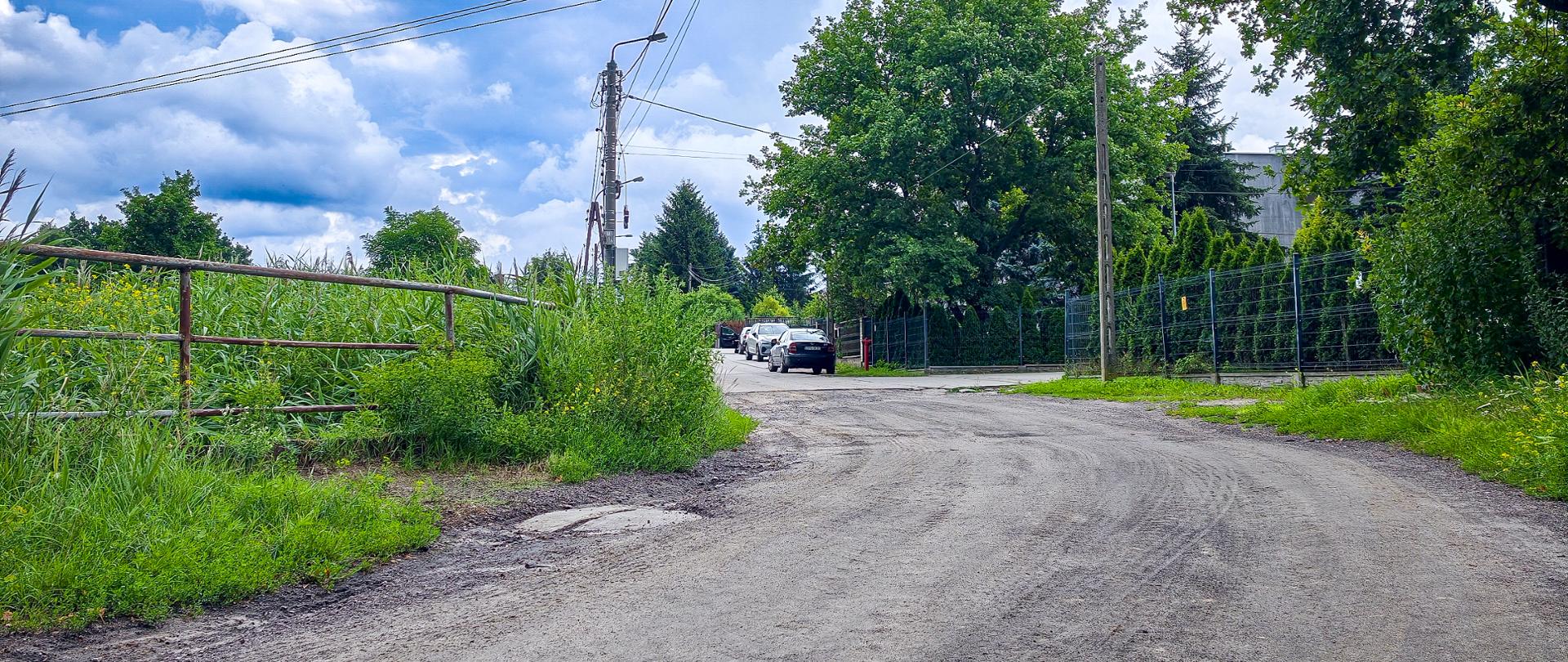 Ulica Górna - przepust na rzece Jasieniec