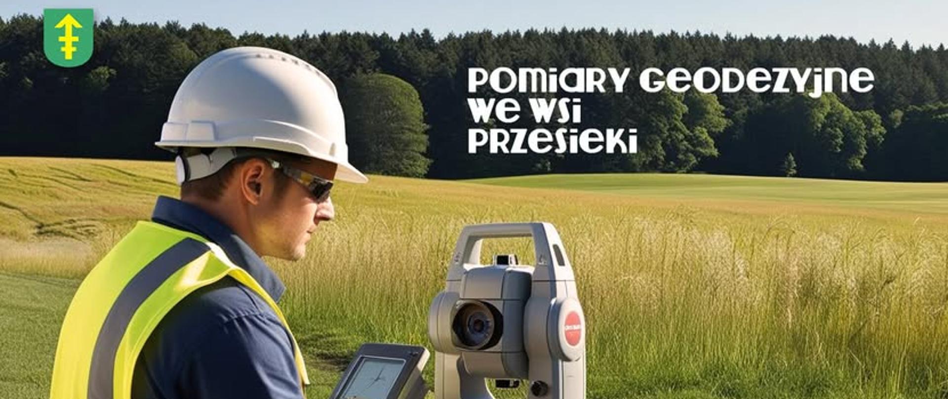 Przesieki - pomiary geodezyjne