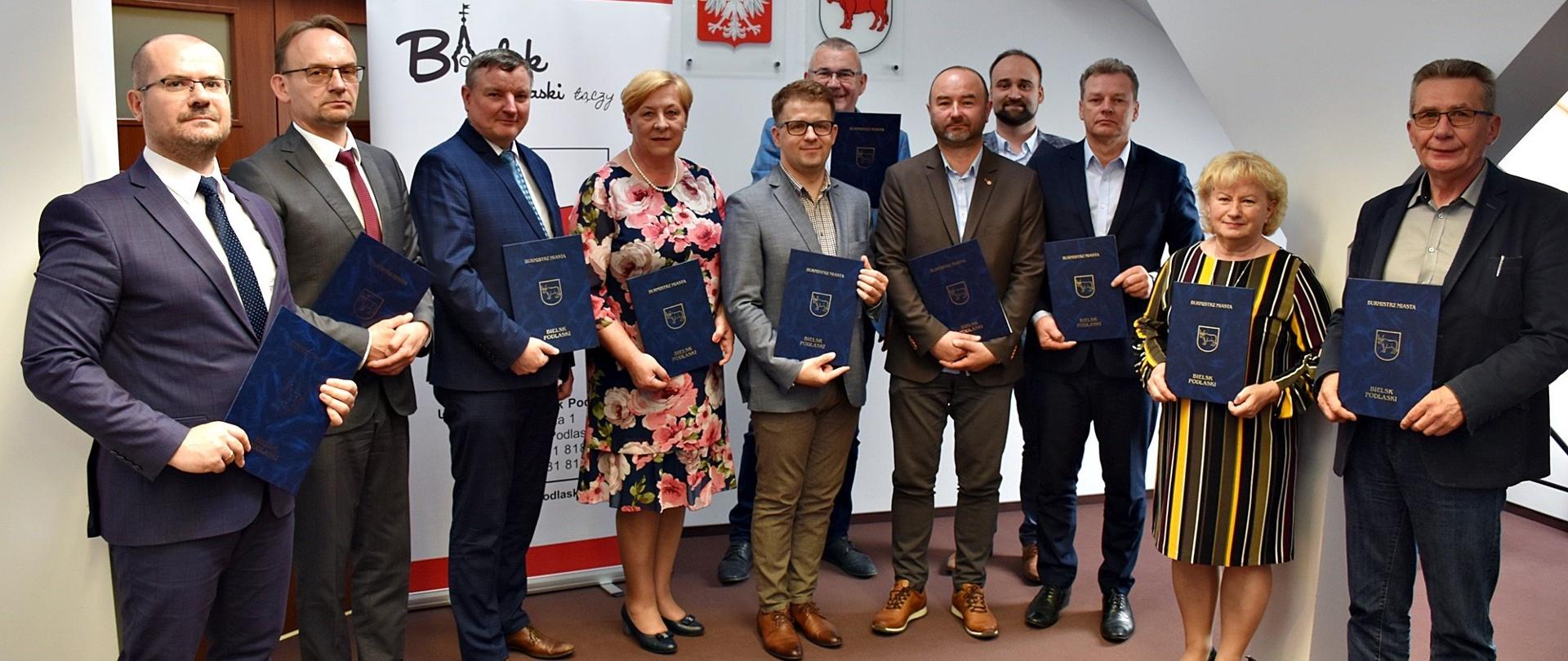 Podpisanie porozumienia przygotowania i wrażania Ponadlokalnej Strategii Rozwoju Gmin Powiatu Bielskiego i Powiatu Bielskiego