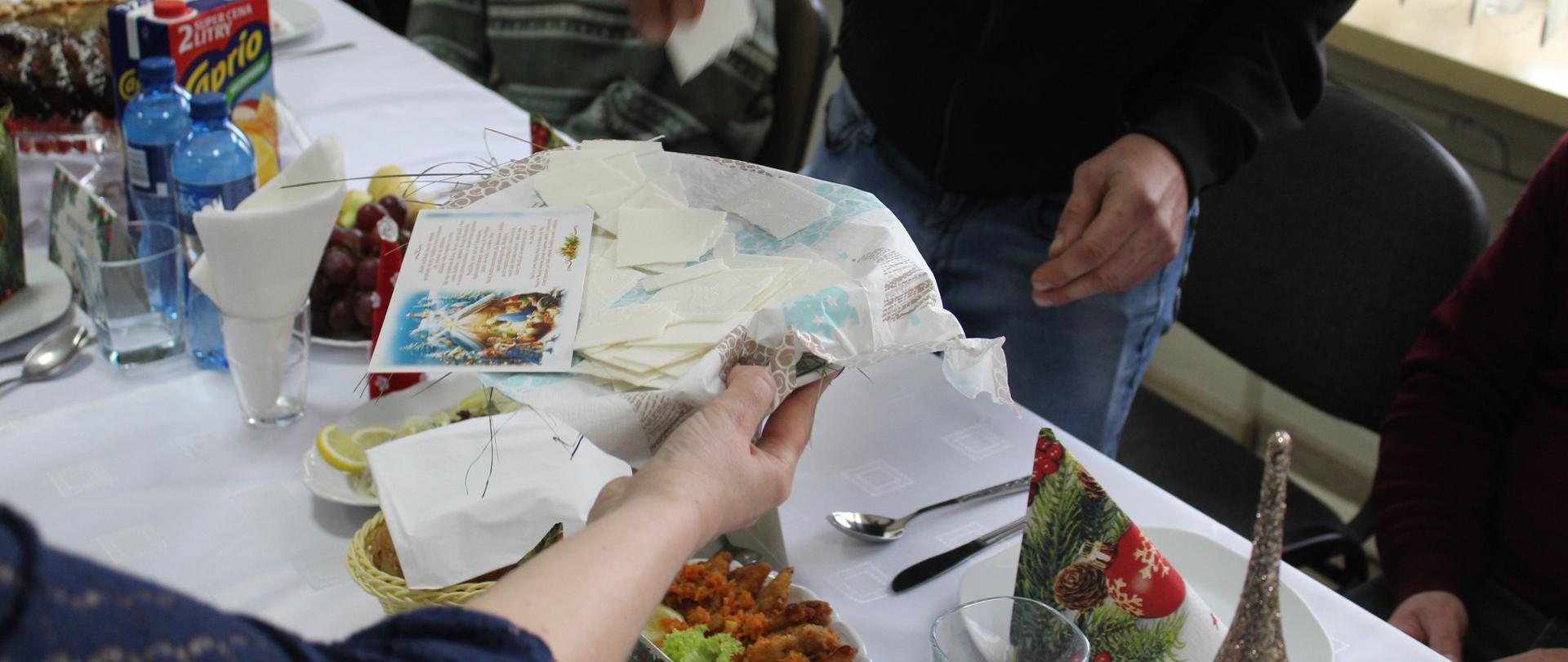 spotkanie wigilijne dla podopiecznych Gminnego Ośrodka Pomocy Społecznej