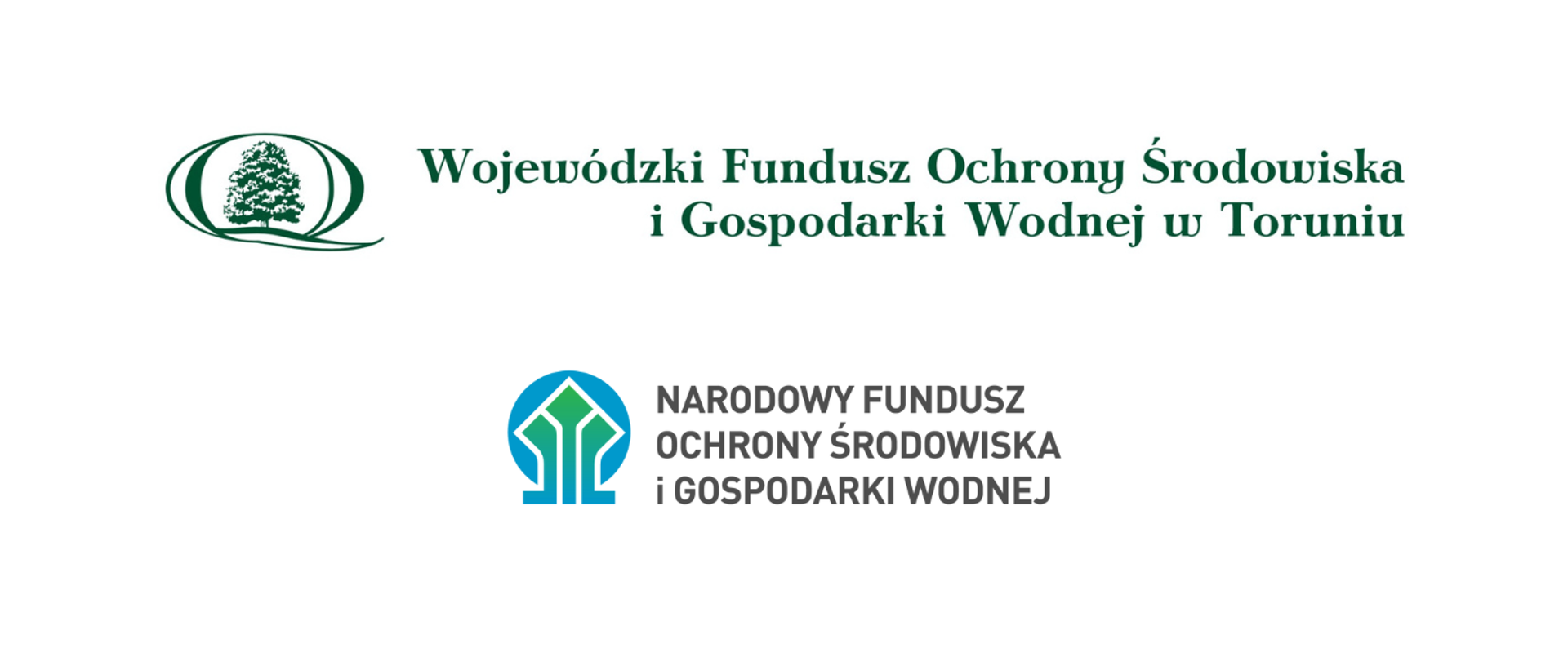 Wojewódzki Fundusz Ochrony Środowiska i Gospodarki Wodnej w Toruniu, Narodowy Fundusz Ochrony Środowiska i Gospodarki Wodnej -logotypy
