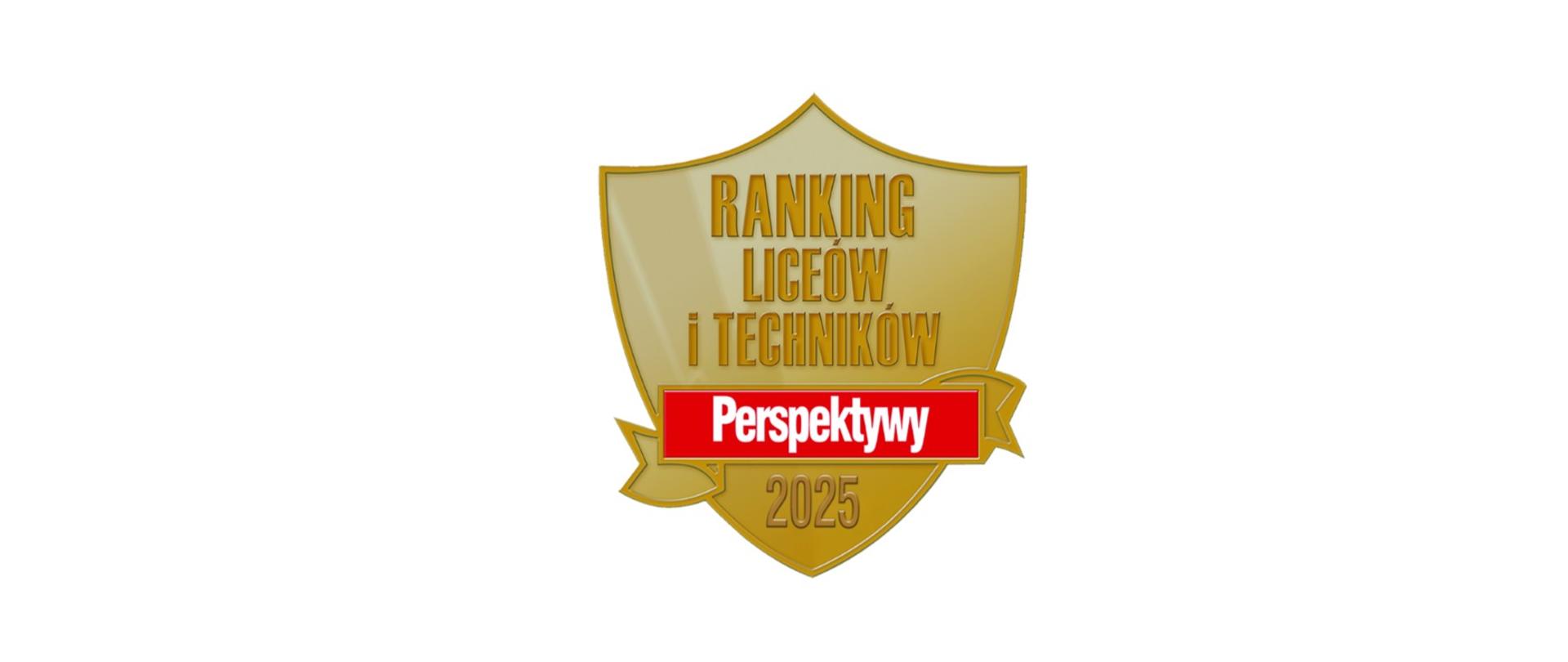 Logo rankingu liceów i techników Perspektywy 2025