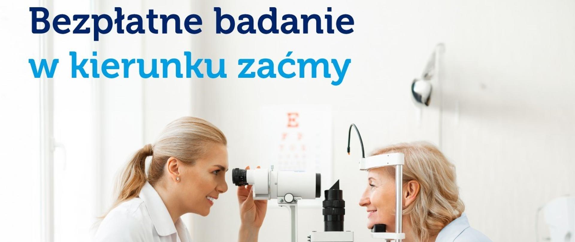 Bezpłatne badanie wzroku dla seniorów 60+