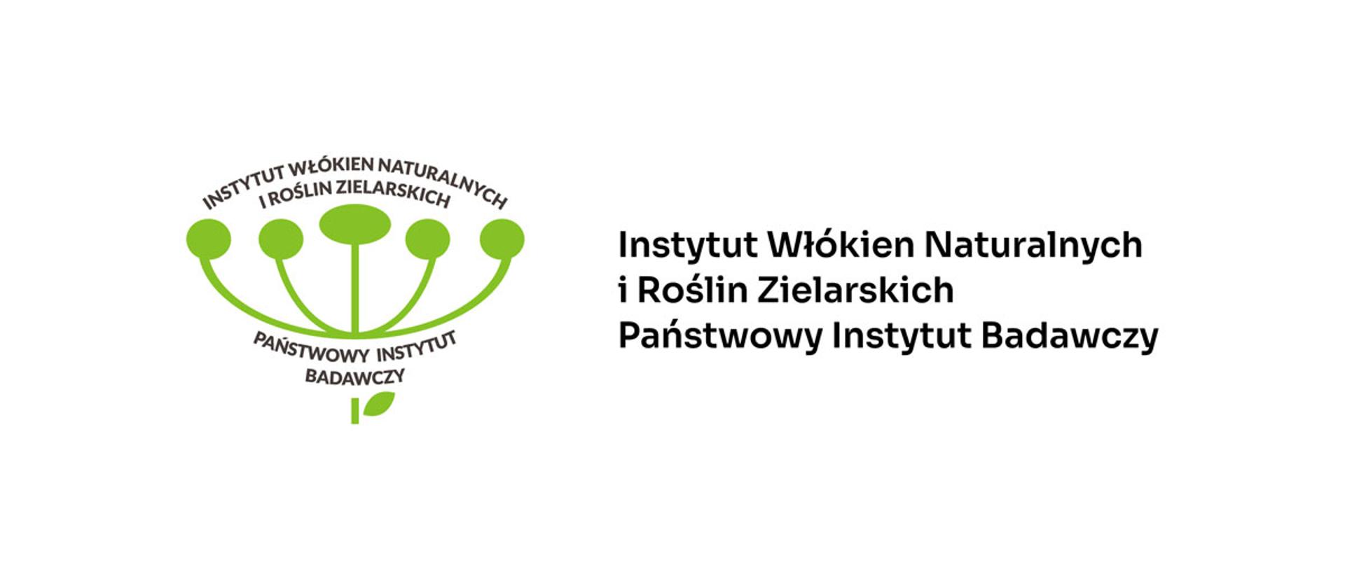 Instytut Włókien Naturalnych i Roślin Zielarskich Państwowy Instytut Badawczy - logotyp